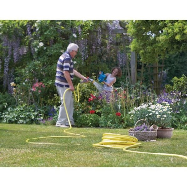 HOZELOCK Super Tricoflex Ultimate förstärkt trädgårdsslang - Gul - Ø 15 mm - 50 m Gul