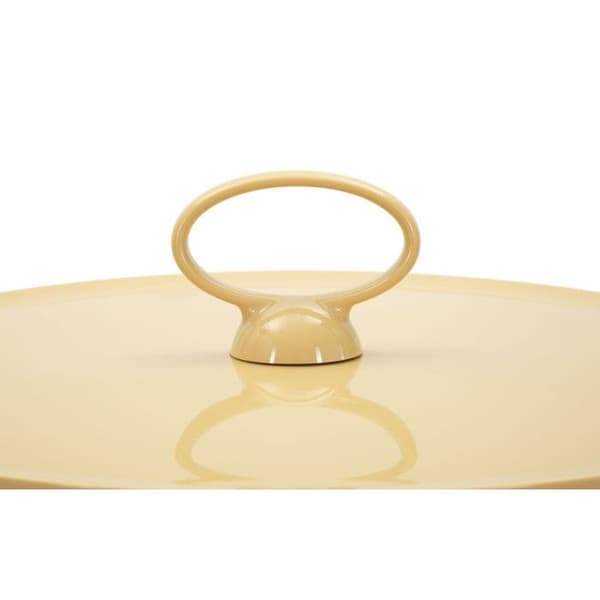 Sidobord Design "Iris" 44cm Crème grädde