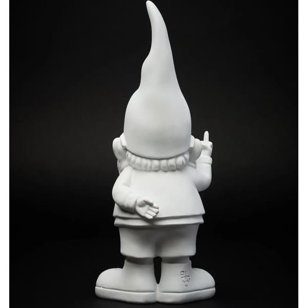 Staty Mini Bernardo Vit fingertopp i medelfingret