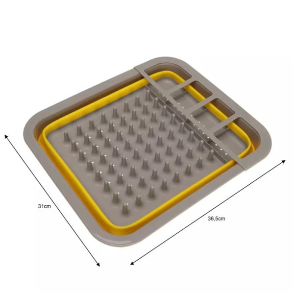 Diskställ - KASSEL - 93709 - Silikon - Plast ABS - Fällbar 57 mm