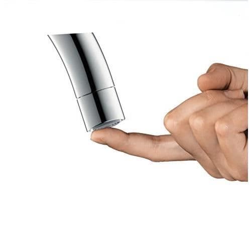 HANSGROHE Talis S 80 tvättställskran - PushOpen avfall - Krom Grå