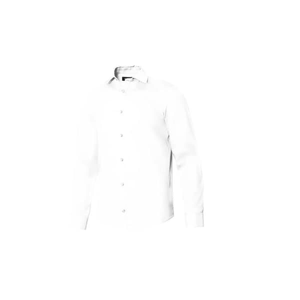 Polycotton-skjorta Velilla - vit vit XL