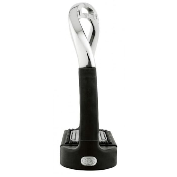 Set med 2 st Sprenger Flexcite stigbyglar för hästar - grå/svart - 12 cm