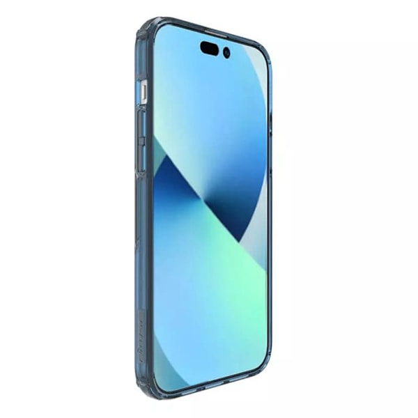 Skyddshölje - NILLKIN - iPhone 15 Plus - TPU - Blå - Semi-styv Blå
