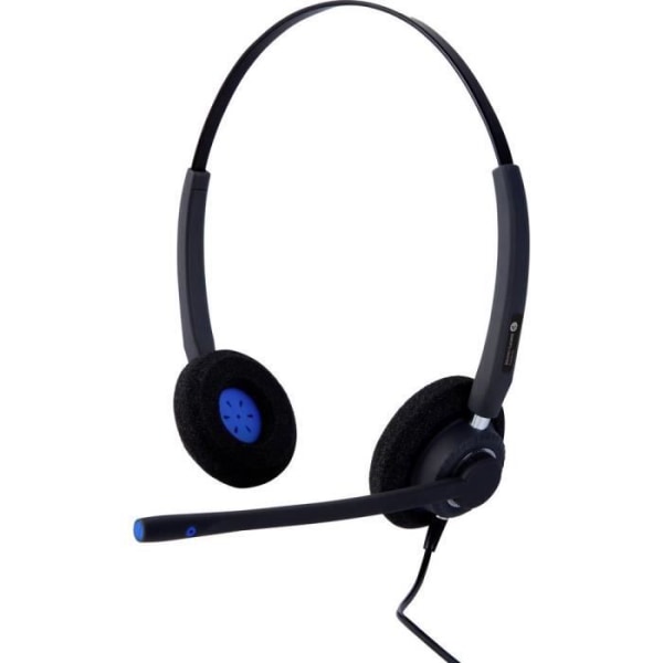 Alcatel-Lucent Enterprise AH 22 M Trådbundet On-Ear-headset, svart