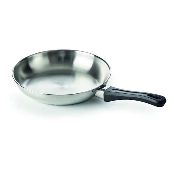 BEKA CLASSIC Polo rostfri stekpanna 28 cm - Alla värmekällor + induktion Svart