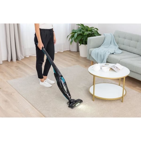 Sladdlös stickdammsugare - SENCOR - SVC 7822TQ - 2-i-1 - 110 W - 76 dB - 0,5 L - Svart Svart