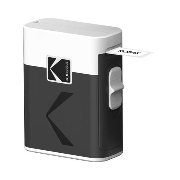 KODAK Memo Etikett ERA M50 - Etikettskrivare, Bluetooth, iOS/Android, 4 Pappersfärger Inkluderade, Kompakt Design - Vit