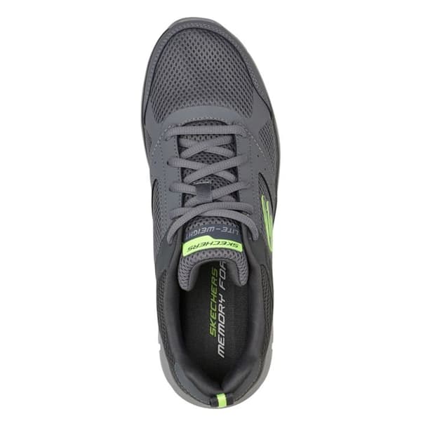 TRACK-SYNTAC lädersneakers Grå 46