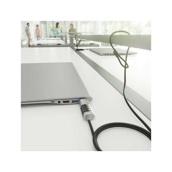 AISENS SÄKERHETSKABEL NANO KOMBINATIONS LOCK 1,5M
