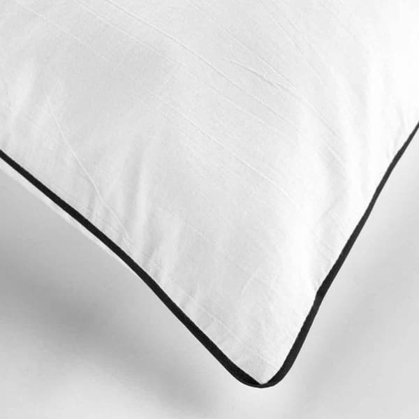 Sängkläder 3 Delar "Linette" 260x240cm Vit Vit