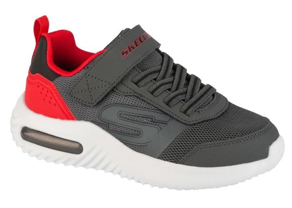 Skor för en pojke - Grå - Skechers Bounder-Tech - Ultravoid Grå 30