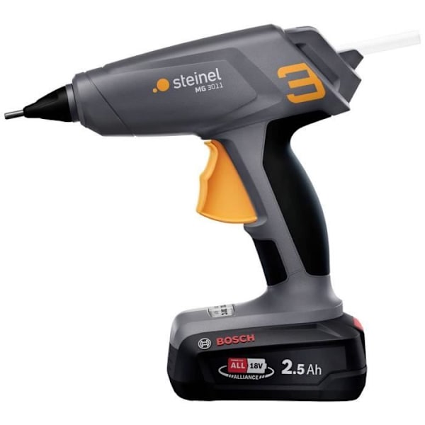 Limpistol - STEINEL - GLUE MOBILE 3011 KOFFER - Sladdlös - 18 V - Limrörsdiameter 11 mm