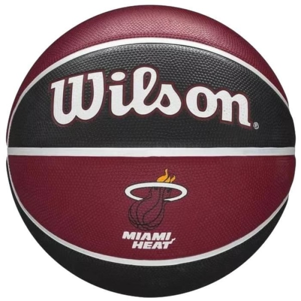 Wilson NBA Team Miami Heat Ball WTB1300XBMIA, unisex, röd, basketbollar Röd 7