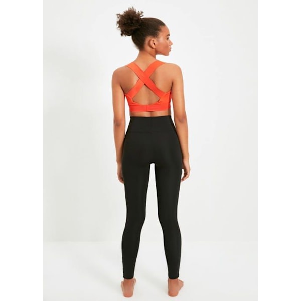 Legging - jegging - tregging Trendyol - TWOAW21TA0029 - Svart Roller Sports Tights Yoga Byxor Dam Svart XXS