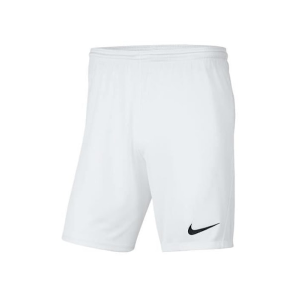 Shorts - NIKE - JR Park III Knit - Barn - Polyester - Vanlig - Vit Vit M