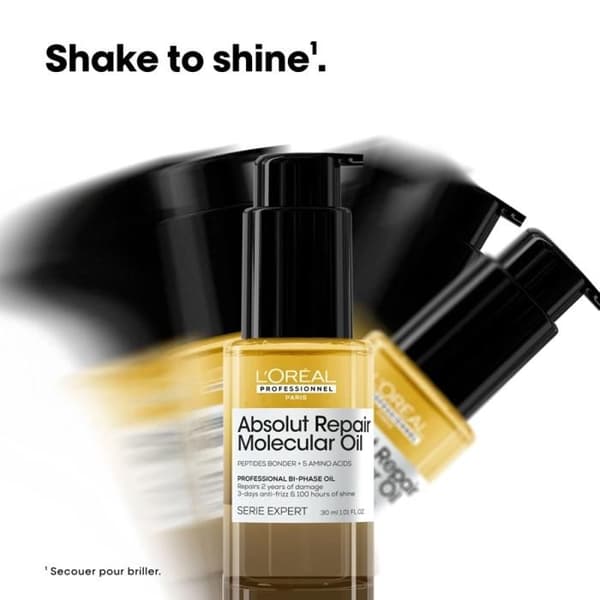 L'Oréal Professionnel Absolut Repair Molecular Bi-Phase Reparationsolja 30 ml