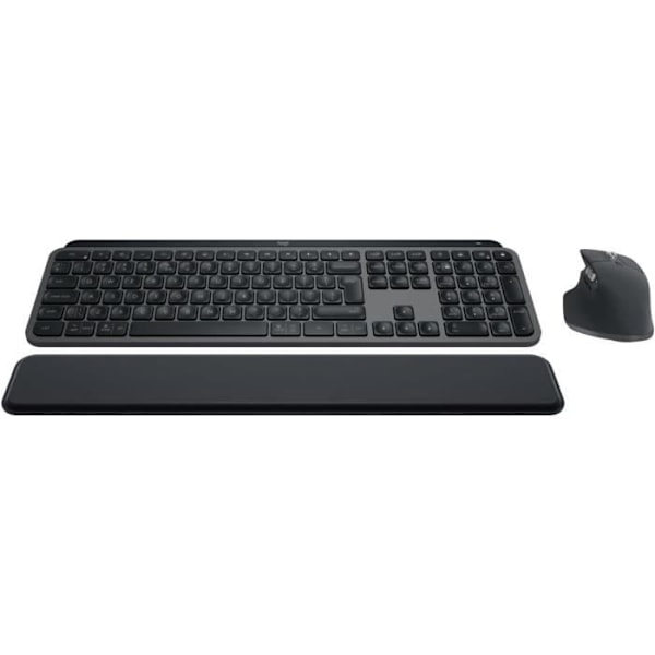 Tangentbord - Logitech - MX Keys S Combo - Grafit - US International QWERTY - Trådlös