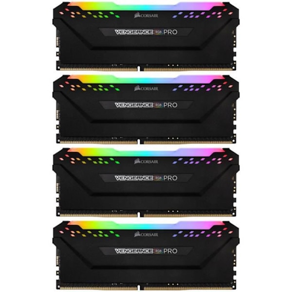 Corsair Vengeance RGB Pro Series schwarz, DDR4-4266, CL19 - 32G 0,000000 Svart