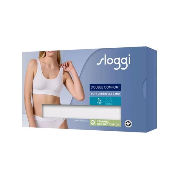 Sloggi Double Comfort T - vit dambehå Vit 38