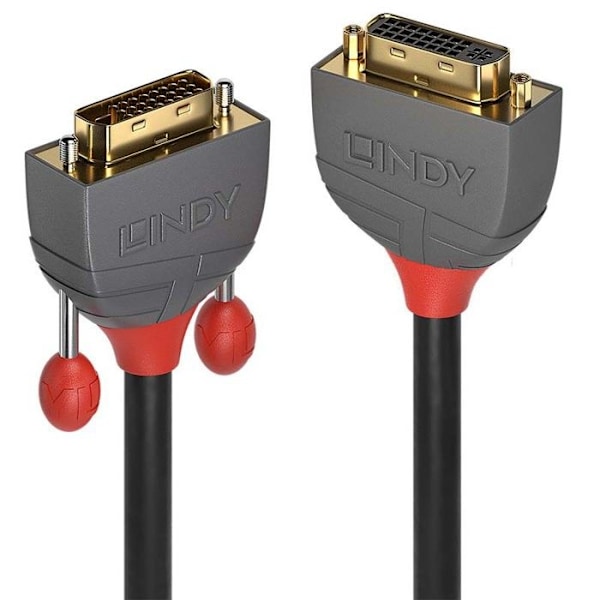 LINDY Dual Link DVI-D-förlängning - Anthra Line - 2m