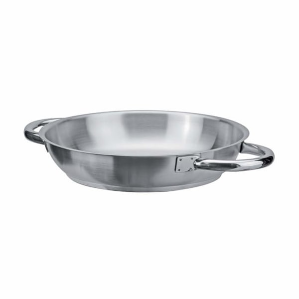 Stekpanna - sautepanna Piazza - 095824 - Stekpanna av rostfritt stål - Kollektion Chef - Diameter 24 cm
