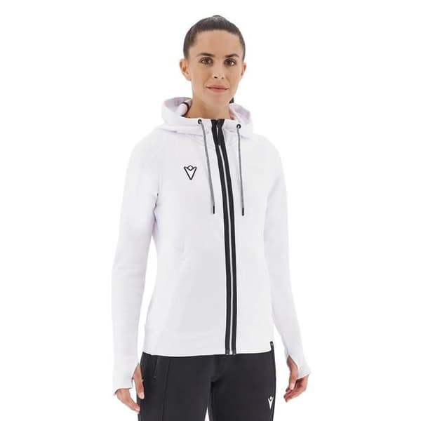 Hoodie dam Macron Kitilla 3D Vit M