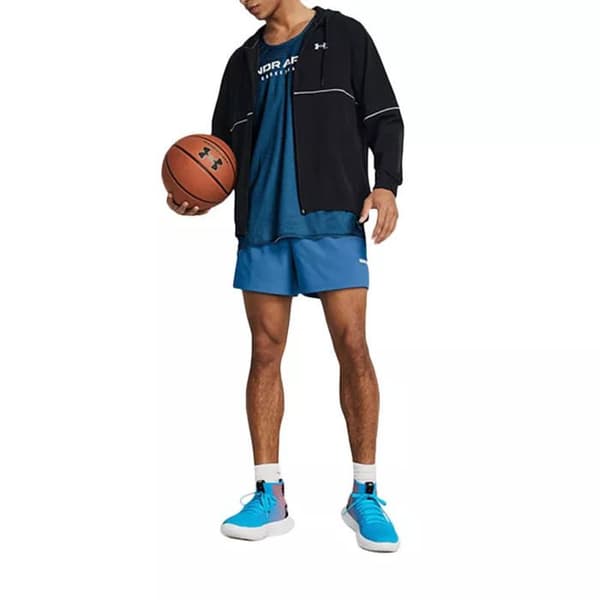 Under Armour Zone Woven träningsjacka SVART VIT M