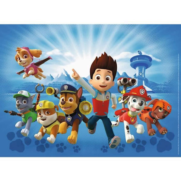 Paw Patrol Puzzle 100 bitar XXL - Ravensburger Flerfärgad