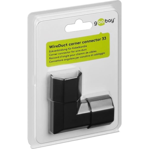 goobay Connection 90781 kabelskydd Svart