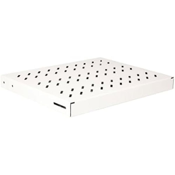 Variabel Tablett 19" - EQUIP - 1U - 350 mm - Kapacitet 100 kg - Färg Grå