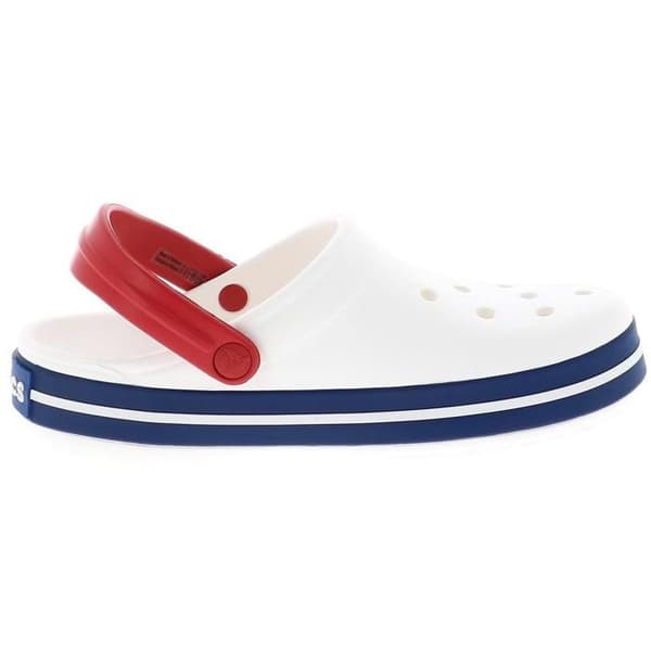 Sabots - CROCS - Crocband - Vit & Blå Jean - Avslappnad Passform - Herr Vit blå 34