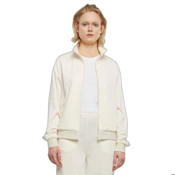 Damblouson Urban Classics Retro Track vitt sand M