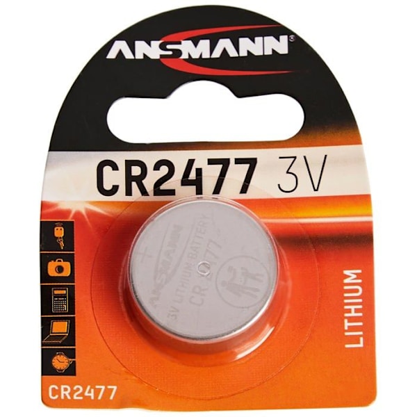 Litiumknappsbatteri CR2477, 3V - 1 st