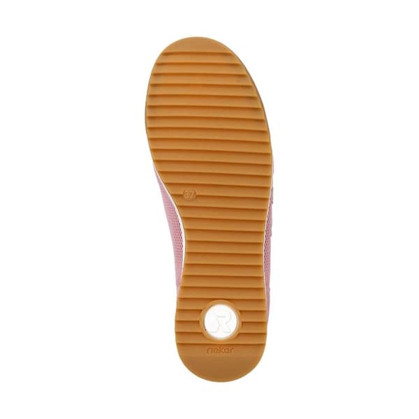 Basket Cuir Rieker Samira - Rosa Ros 38
