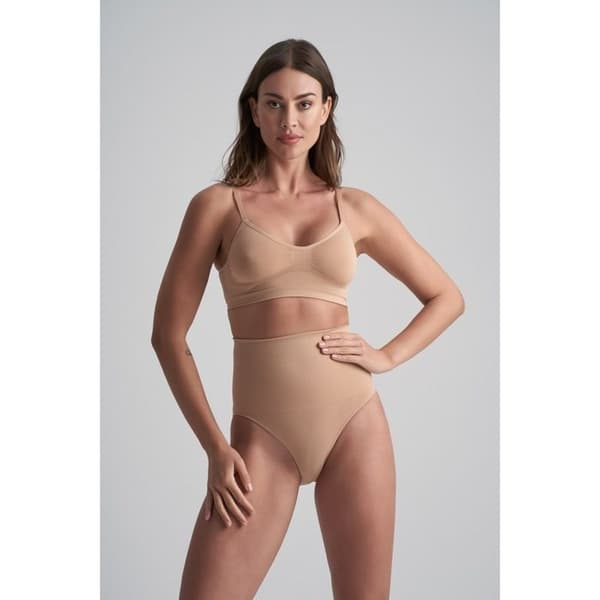 Sömlös bh dam Bye Bra beige XL