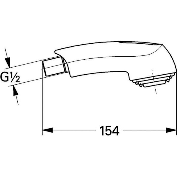 Utdragsspray för diskblandare - GROHE - 46312-IE0
