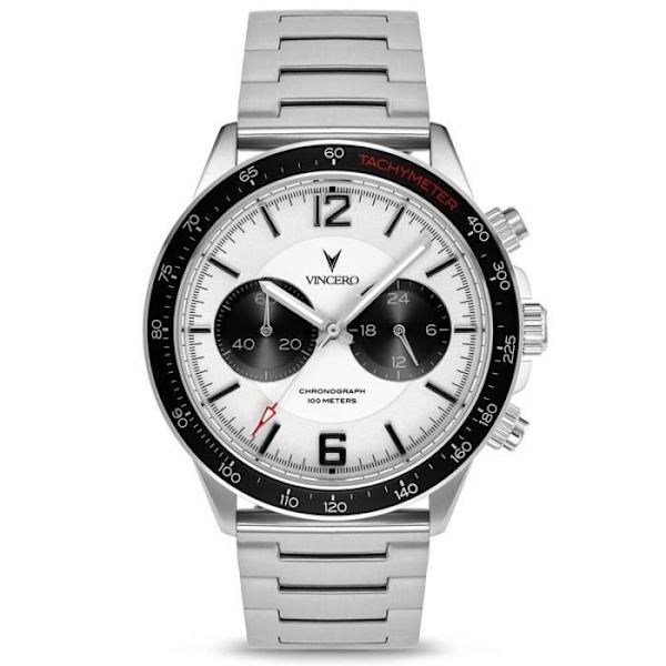 Vincero The Apex Herrklocka - Silver/Svart