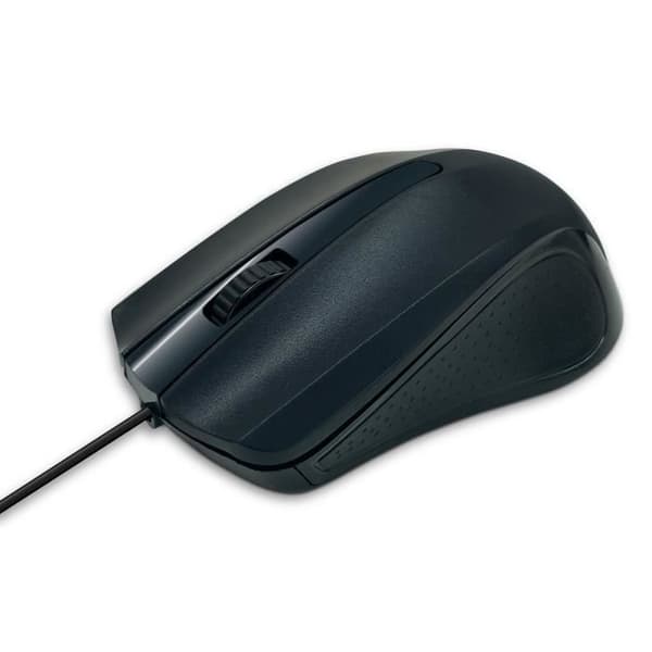 Optisk mus - WAYTEX 65106 - Trådad - 1000 DPI - 3 knappar