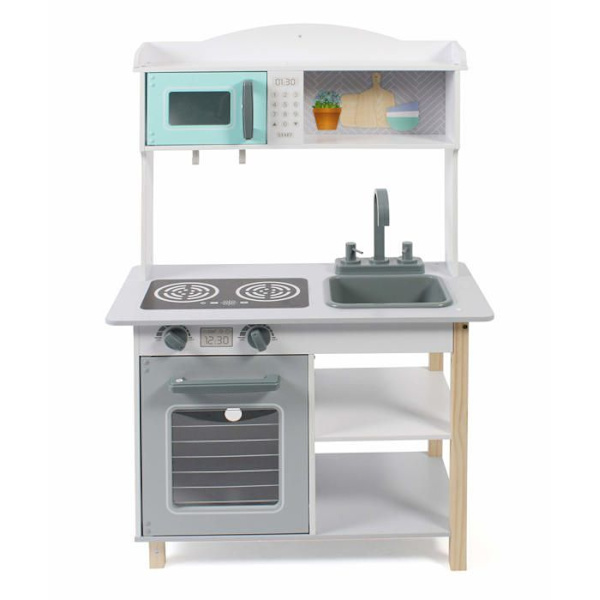 Dinette - chic Bayer kök - 302-35 - 2000 - Barnkök, Lek kök, Vit/Mint Grey