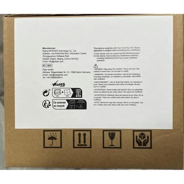VIISAN A8401 USB-dokumentscanner 16 MP A4 – OCR, TTS, snabb skanning 1,5 s/sida