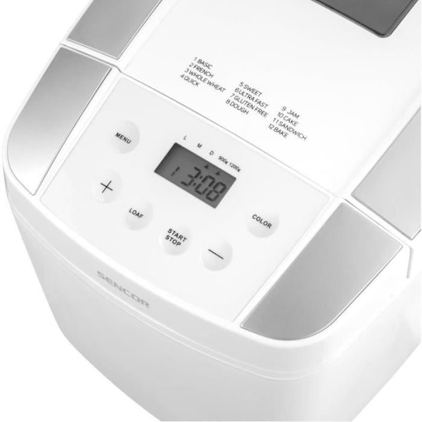 Brödbakmaskin - Sencor - SBR 0770WH