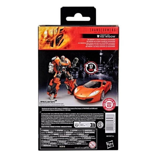 Hasbro - Transformers: Åldern av utrotning - Figur Studio Series Ledarklass Konceptkonst KSI Widow 11 cm