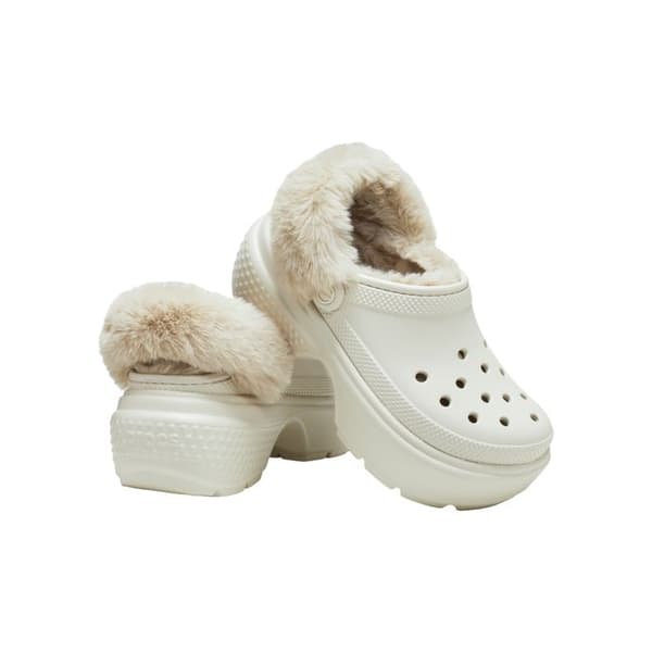 Crocs Stomp Fodrad Träskor - Beige beige 37/38