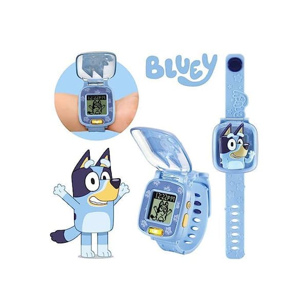 Multifunktionell lärande klocka - VTech - Bluey - Lärande spel - Timer - Alarm - Nedräkning