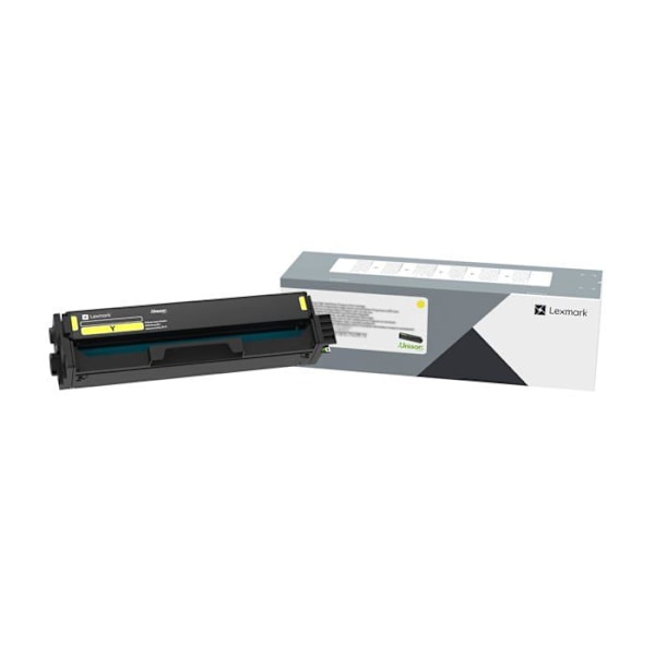 Lexmark 20N0H40 gul tonerkassett - CS331DW CX331ADWE - Kapacitet 4500 sidor - Unison Toner