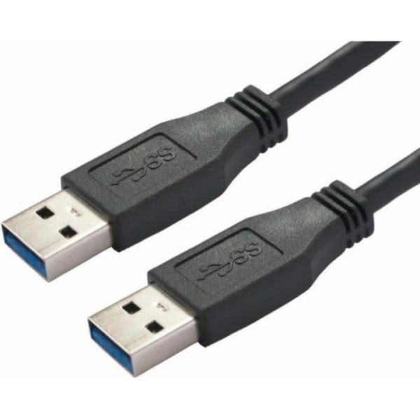 Bachmann - USB-kabel - USB Typ A (M) till USB Typ A (M) - USB 3.0 - 2 m - Schwarz - 918.178