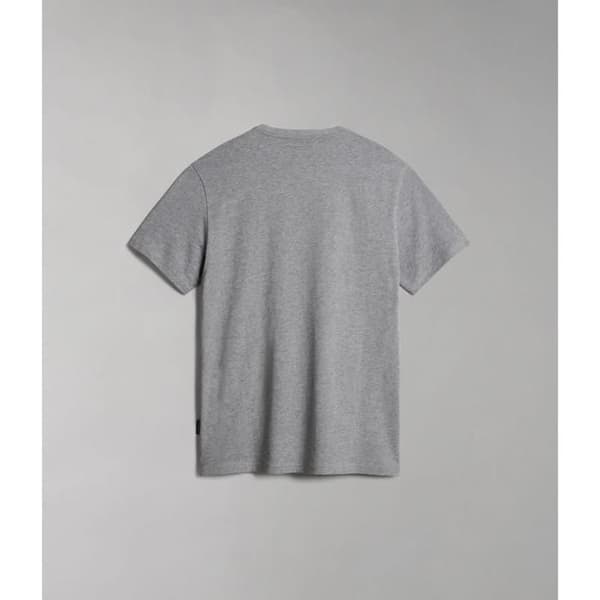 NAPAPIJRI T-shirt herr grå textil SF19645 Grå S
