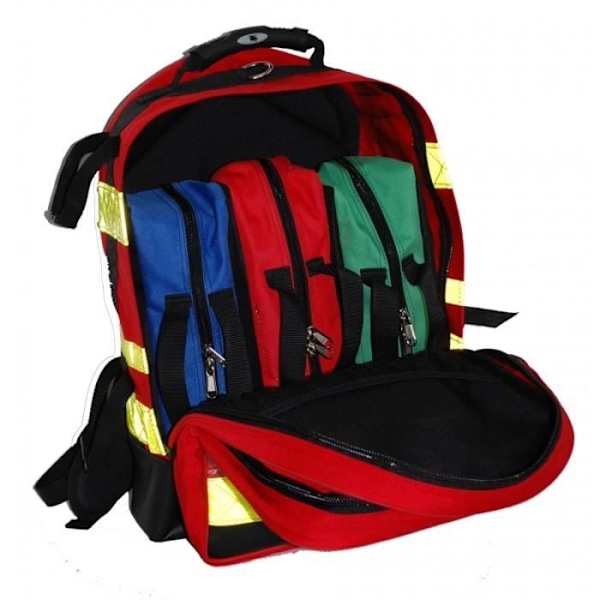Ryggsäck - IZARD - Modell IZARD - CORDURA - 1,3 kg - 48x30x16 cm blå röd