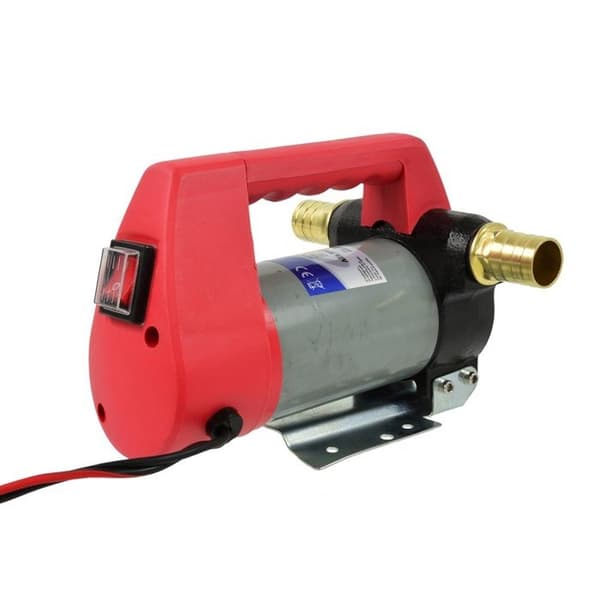 Bränslepump 12V - Geko - Mini oljepump - Strömförsörjning 12V - Flöde 40L/min - Effekt 155W